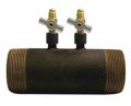 Meriam 10A-0020F-10 Inline Accutube for Schedule 40, 2&quot;, Brass-
