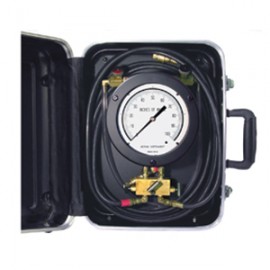 Meriam 1126-P2-S Portable Differential Pressure Indicator, 6&quot;, Stainless Steel-