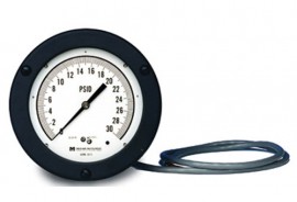 Meriam 1226-1-1 Manom&amp;egrave;tre de pression diff&amp;eacute;rentielle, 152.4 mm, 127 cm H<sub>2</sub>O-