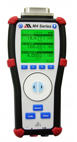 Meriam M402AI0017CI003 Dual Sensor Handheld Precision Calibrator/Data Logger, 0-17.4 PSIA/-15 to 30 PSIG-
