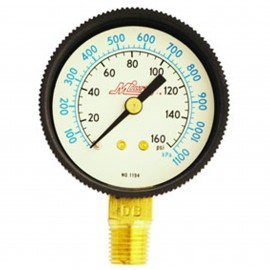 Milton 1195 Pressure Gage, 0 to 300 psi, ¼" NPT, bottom mount-