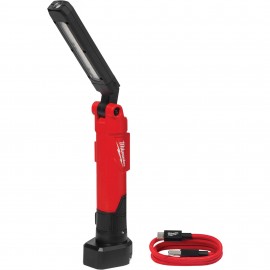 Milwaukee 2128-22 Lampe b&amp;acirc;ton USB avec aimant et station de charge, 550 lm-