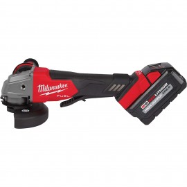 Milwaukee 2880-22 Ensemble de meuleuse, 114.3 mm &amp;agrave; 127 mm, interrupteur &amp;agrave; palette sans verrouillage-
