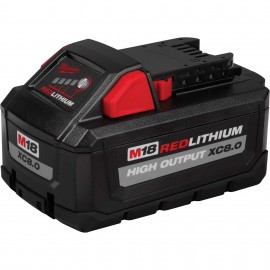 Milwaukee 48-11-1880 Battery Pack for M18 Series, 18 V, 8 Ah-