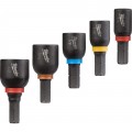 Milwaukee 49-66-4563 Ensemble de tourne-&amp;eacute;crous magn&amp;eacute;tiques, lot de 5, embouts-