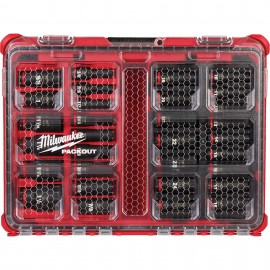 Milwaukee 49-66-6806 Ensemble de douilles Impact Duty<sup>MC</sup> avec organisateur PACKOUT, prise 12.7 mm, lot de 31-