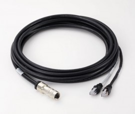 Mitutoyo 02AQL396 Power and Ethernet Master Cable w/ 90&amp;deg; Connector, 25M-