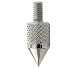 Mitutoyo 101120 Tige de rallonge &amp;agrave; pointe conique en acier tremp&amp;eacute;, &amp;oslash;5 x 10 mm, pointe 60&amp;deg;-