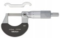 Mitutoyo 102-311 Outside Micrometer with heat insulated plate, 0 to 25 mm, 0.001 mm-