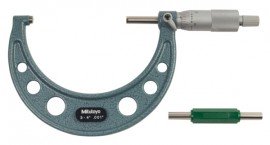 Mitutoyo 103-180 103 s&amp;eacute;rie Microm&amp;egrave;tre d&#039;ext&amp;eacute;rieur avec limiteur de couple, 3 &amp;agrave; 4&amp;quot;, 0.001&amp;quot;-