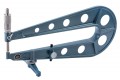 Mitutoyo 118-107 Series 118 Sheet Metal Micrometer, 0 to 1&amp;quot;, 13&amp;quot; throat-