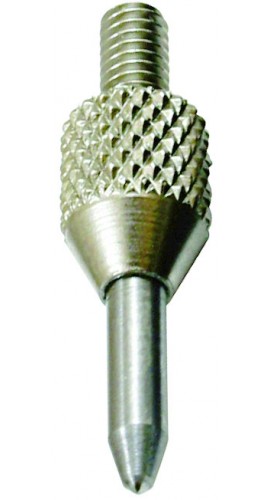 Mitutoyo 21AZB765 Carbide Tip Conical Point Extension Rod, &amp;#216;1 x 0.5mm, 90&amp;deg; Tip-