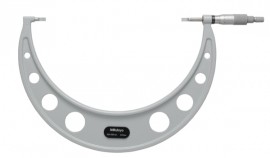 Mitutoyo 122-110-10 Microm&amp;egrave;tre &amp;agrave; touches lames en acier tremp&amp;eacute;, 225 &amp;agrave; 250 mm-
