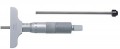 Mitutoyo 129-129 Mechanical Depth Micrometer with Interchangeable Rods, 0 to 2&quot;-