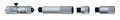 Mitutoyo 137-211 Hardened Face Tubular Inside Micrometer, 2 to 6&quot;-