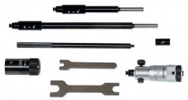 Mitutoyo 141-208 Inside Micrometer, Interchangeable Rod Type, 2-8in-
