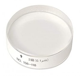 Mitutoyo 158-118 Optical Flat, 0.47&amp;quot;-