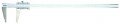 Mitutoyo 160-133 Nib Style Vernier Caliper, 0 to 1,500 mm, standard jaws-