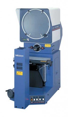 Mitutoyo 172-868A Horizontal Profile Projector, 14" (355.6 mm), erect image display-