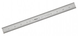Mitutoyo 182-126 Wide Rigid Steel Rule, 12&quot; x 300 mm-