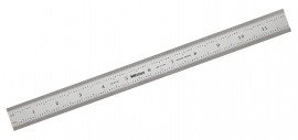 Mitutoyo 182-126 Wide Rigid Steel Rule, 12&quot; x 300 mm-