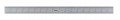 Mitutoyo 182-145 Wide Rigid Steel Rule, 18&quot; x 450 mm-