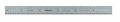 Mitutoyo 182-208 Fully-Flexible Steel Rule, 6&quot; x 150 mm, 1/10&quot;, 1/50&quot;, 1 mm, 0.5 mm-