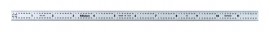 Mitutoyo 182-221 Fully-Flexible Steel Rule, 12&quot; (4R)-