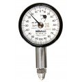 Mitutoyo 1913AB-10 Series 0 Compact Flat-Back Dial Indicator, 0 to 0.5 mm, 0.002 mm graduation-