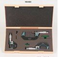 Mitutoyo 193-923 Outside Micrometer Set, 0 to 3", 0.0001"-