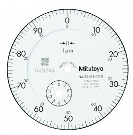 Mitutoyo 2110A-70 Dial Indicator, 1 mm-