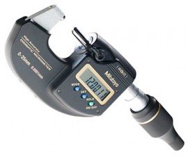 Mitutoyo 293-100-20 High Accuracy Digimatic Micrometer, 0 to 25 mm-