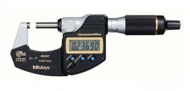 Mitutoyo 293-185-30 Microm&amp;egrave;tre QuantuMike &amp;eacute;tanche aux liquides de refroidissement, 0 &amp;agrave; 25.4 mm-
