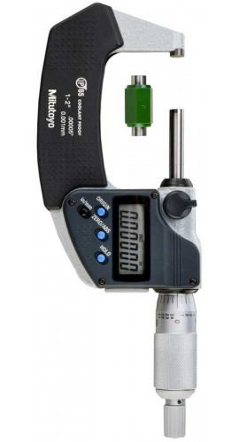 Mitutoyo 293-331-32 Coolant Proof IP65 Micrometer, 1-2&quot; (25.4-50.8mm), SPC Output-