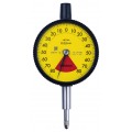 Mitutoyo 2973AB S&amp;eacute;rie 2 Comparateur &amp;agrave; cadran m&amp;eacute;trique standard &amp;agrave; un tour avec dos plat, 0 &amp;agrave; 1.6 mm, 0.02 mm-