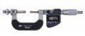 Mitutoyo 324-251-32 Series 324 Interchangeable Ball Anvil-Spindle Gear Tooth Micrometer, 0 to 25 mm-