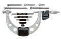 Mitutoyo 340-251-32 Series 340 Digimatic Outside Micrometer with Interchangeable Anvils, 0 to 150 mm, Metric-