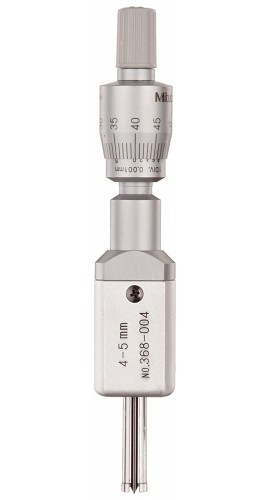 Mitutoyo 368-004 Holtest Inside Micrometer, 2-point, 4 to 5 mm-