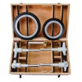 Mitutoyo 368-998 Holtest Micrometer Set, type II, 4 to 8&quot;-