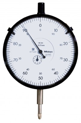 Mitutoyo 4046A Series 4 Indicator Dial with lug, 10 mm-