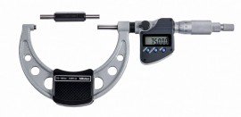 Mitutoyo 406-253-32 Series 406 Digimatic Outside Micrometer with non-rotating spindle, 75 to 100 mm-