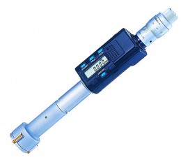 Mitutoyo 468-266 Digital 3-Point Internal Micrometer, 0.8 to 1&quot; (20.3 to 25.4 mm)-