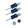 Mitutoyo 468-981 Series 468 Digimatic Holtest 3-Point Internal Micrometer Set, 6 to 12 mm, Metric-