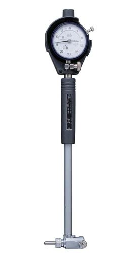 Mitutoyo 511-932-20 Bore Gauge, Mechanical Dial, Standard, 3-Piece Set 2-point, 0.7-6in-