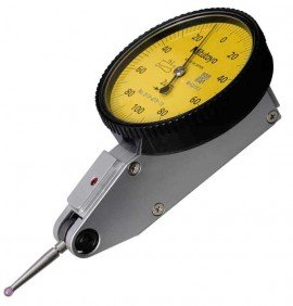 Mitutoyo 513-475-10E Horizontal Dial Test Indicator, Standard Basic Set, 0.2mm Range-