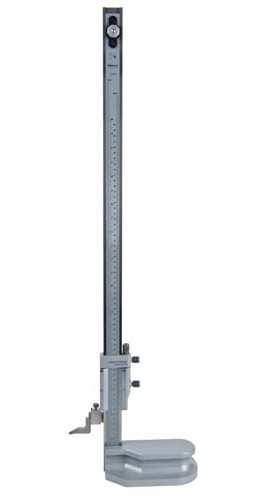 Mitutoyo 514-107 Series 514 Standard Vernier Height Gauge with Adjustable Main Scale, 0 to 24&amp;quot;, SAE/Metric-