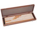 Mitutoyo 516-547-56 Metric Gauge Block Rectangular Ceramic Set, grade K, 8-