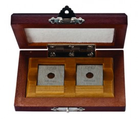 Mitutoyo 516-826-26 Imperial Gauge Block Square Carbide Set, 2, grade-0-