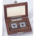Mitutoyo 516-847-26 Imperial Gauge Block Square Ceramic Set, 2, grade-AS-1-