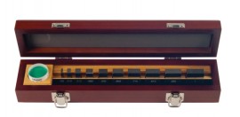 Mitutoyo 516-923-26 Imperial Gauge Block Rectangular Steel Set, 10, grade AS-1-
